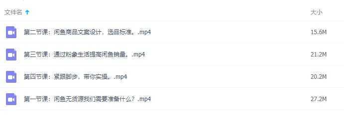 闲鱼无货源项目，月入6000+操作视频教程-好资源库