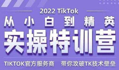 Seven漆《Tiktok从小白到精英实操特训营》带你掌握Tiktok账号运营-好资源库