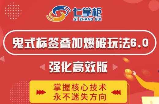 鬼脚七《鬼式标签叠加玩法6.0》强化高效版，提高UV价值，玩转搜索-好资源库