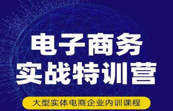 民赛电气内部出品：电子商务实战特训营，全方位带你入门电商，308种方式玩转电商-好资源库