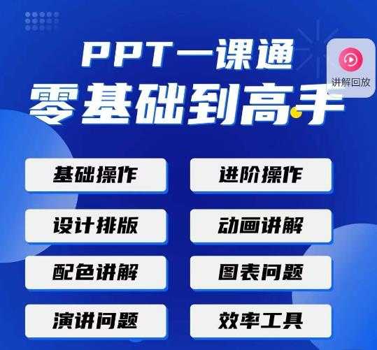 图片[1]-PPT·一课通·0基础到高手：通俗易懂快速掌握PPT的各种应用场合-好资源库