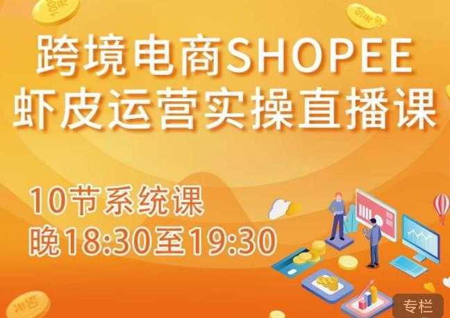跨境电商Shopee虾皮运营实操直播课，从零开始学，入门到精通（10节系统课）-好资源库