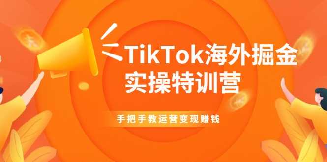 图片[1]-TikTok海外掘金实操特训营：手把手教运营变现赚钱-好资源库